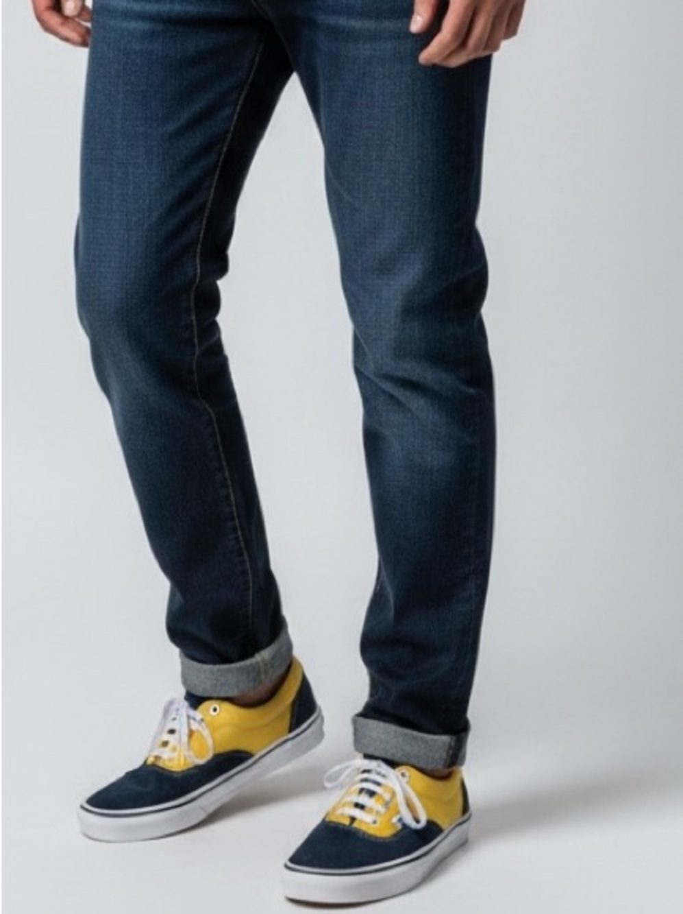 Vans Era ComfyCush In Blue & Yellow